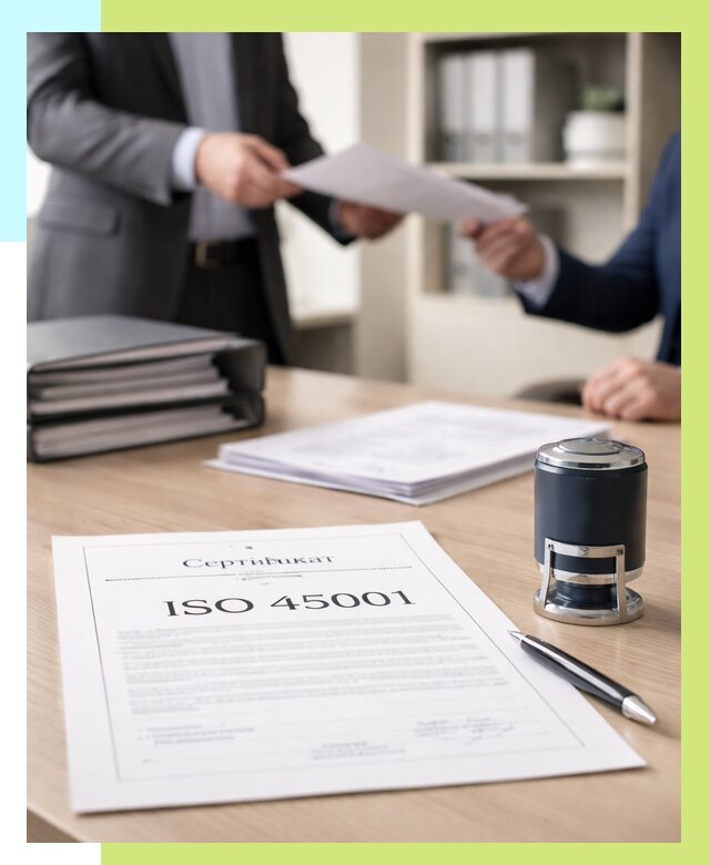 Сертификат ISO 45001 в Похвистневе под ключ от 46134 р. | Сертэкс